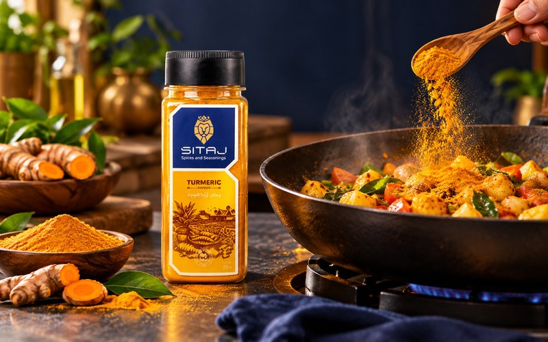 زردچوبه را چه زمانی به غذا اضافه کنیم تا عطر و رنگ بهتری بدهد؟